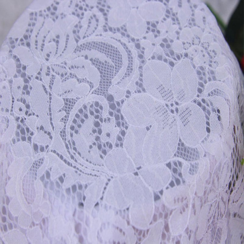Lace Fabric Dress Eyelash Nylon for Women's Wear Wholesale Supplier 14